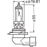 Osram Ampul 12V Hb4 51W 9006 Nıght Breaker Laser 150 Güçlü 20 Beyaz Işık