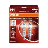OSRAM Ampul H1 Nl 55W 12V P14.5S5X2Boxtrqr2B Night Breaker Laser - OSR 64150NL-2HB