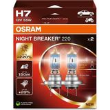 OSRAM Ampul H7 55W 12V Px26D5X2Trqr2B OSRAM Night Breaker - OSR 64210NB220-2HB