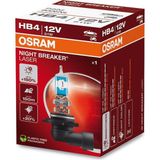 Osram Ampul Night Breaker Laser HB4 12V 51W%150'ye kadar Fazla Işık 150M'ye kadar Fazla Görüş A