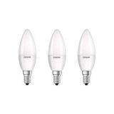 Osram B404 E-14 Led Value Classic 4.9W Beyaz Işık Duy 3'lü Mum Ampul