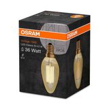 Osram CLB36 Fil Gold 4.5 W Sarı Mum E14 Duy Led Ampul (6'li Paket)