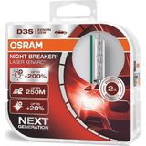 Osram D3S Night Breaker Laser Xenarc Xenon Ampül +%200 35W Yüksek Parlaklık Özellikli