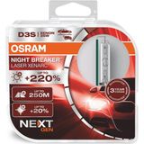 Osram D3S Night Breaker Xenarc 35W Takım - 2 Adet %220 Fazla Işık ve Yüksek Parlaklık