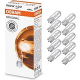 Osram Dipsiz Ampulü 12V T10 W5W 10ADET 2825 - Altın