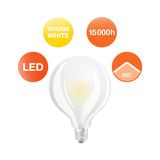 Osram Globe 95 11 W Sarı Klasik E27 Duy Led Ampul (5'Li Paket)
