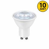 Osram Gu10 Duylu 4.5W/830 Led Ampul 3000K Sarı Işık 10 Adet