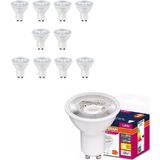 Osram GU10 Duylu 6,9 W LED Ampul 3000 Kelvin Sarı Işık 10 Adet
