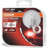 Osram H7 Night Breaker Silver +%100 12V 55W 2'li Ampül Set Yüksek Parlaklık Özellikli