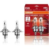 Osram Halojen Far Ampulü 12V 55/60W 3200K Night Breaker Silver Gümüş Yüksek Işık Gücü