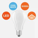 Osram Led Cla 150 Gı Fr 17 W Beyaz E27 Led Ampul (8'Li Paket)