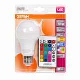 Osram Led Classic A60 Rgbw Kumandalı Led Ampul E27 9.4W 806 Lümen Dimlenebilir Renk Değiştiren Ampul