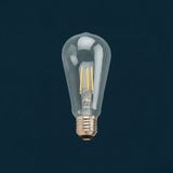 Osram LED Fil Edison 40 4W/2700K E-27 470LM Sarı Işık Ampul