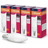 Osram LED Mum Ampul 4.9W (40W Eşdeğer) E14 Duy 470 Lümen – Dekoratif LED Ampul – Dim Edilemez - Çok Renkli