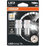Osram LED Sinyal Ampulü Ledriving Sl 12V PY21W 7507DYP.02B 4 Yıl Garantili (Takım - 2 Adet