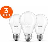 Osram LED Value Classic A60 8.5W 806 Lümen 2700K E27 Duy Sarı Işık Ampul - 3 ADET