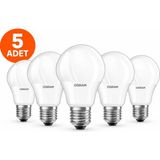 Osram LED Value Classic A60 8.5W 806 Lümen 2700K E27 Duy Sarı Işık Ampul - 5 ADET