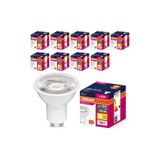 Osram LED Value PAR16 6.9W GU10 3000K Sıcak Beyaz Ampul 10 Adet