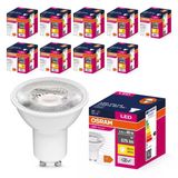 Osram Led Value Par16 Gu10 6.9W (80W Eşdeğeri) 3000K Sıcak Beyaz, 575 Lm, 36° Spot, Crı≥80, Cam Gövde – 10’Lu Paket Vitrin