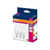 Osram Ledvalue 75W (60W) 3 Lü LED Mum Ampul Beyaz - 6500K E14 - Altın