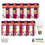 Osram Ledvalue E27 Led Ampul 8.5W 2700K Sarı Işık 806 Lümen 10'Lu Paket
