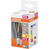 Osram Ledvance 7 Watt E27 Dimlenebilir 2700 Kelvın Sarı Işık A60 806 Lümen E Enerji Flemanlı Şeffaf LED Ampul - Gün Işığı