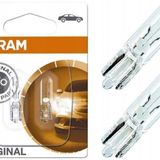 Osram Mini Dipsiz Gösterge Ampul 12V 1.2W T5 2721-02b (2 Adet)