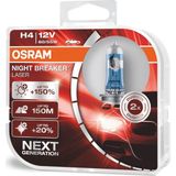 Osram Next Generation H4 Night Breaker Laser Ampül Set 2'Li 12V 60/55W Yüksek Parlaklık Özellikli
