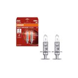 Osram Night Breaker Silver H1 55w 12v P14.5s %100 Fazla Isik Gucu Ikili Kutu -
