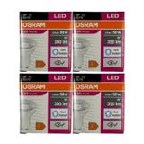 Osram Par16 4.5W (50W) 6500K (Beyaz Isik) Gu10 Duylu Led Spot (4 Adet)