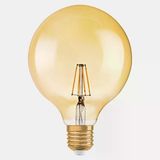 Osram Rustik Globe 7.5 W Sarı Led E27 Duy Led Ampul (5'Li Paket)
