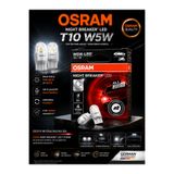 Osram T10 W5W Night Breaker LED Park Plaka İç Aydınlatma Ampulü Beyaz Işık 2 Adet