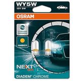 Osram T10 WY5W 12V 5W Dipsiz Krom Diadem