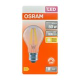 Osram Value CLA 60D LED Ampul, 6,5W, E27, Warm White, Dimli