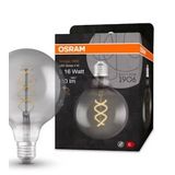 Osram Vintage 1906 Led Globe 4W Sarı Işık E-27 140lm Smoke Ampul