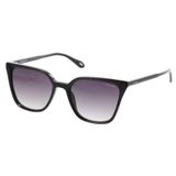 Osse OS 3839 Cat Eye Güneş Gözlüğü, 53 mm, Kemik Çerçeve, Siyah, Füme Degrade Cam