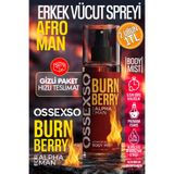 OSSEXSO Burn Berry Alfa Erkekler İçin Afo dizyak etkili Özel Kokulu Body Pist Vücut Spreyi 150 ml