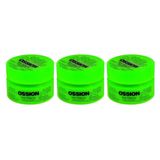 Ossion 3x100 ml Mat Saç Şekillendirici Wax