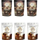 Osso Dibek Kahvesi 200 gr x 3 Adet + Damla Sakızlı Kahvesi 200 gr x 3 Adet - 1,2 gr