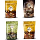 Osso Kahve 4 Lü Set ( 2 Osmanlı Kahve - 1 Menengiç Kahvesi - 1 Dibek Kahvesi )