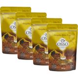 Osso Osmanlı Kahvesi 4 x 200 gr Damla Sakızı Aromalı Türkiye Menşeli Lezzetli Öğütülmüş Kahve