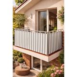 Ossy Balkon Demiri Perdesi Korkuluk Perdesi ANTRASİT-GRİ Her ölçüde Bağcıklı