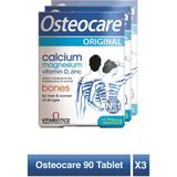 Osteocare 3'lü Avantaj Paketi Kalsiyum Magnezyum D Vitamini İçeren 90 Tablet Kemik Sağlığı İçin