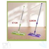 Osteti Mop Yedek Bez Hediyeli Yer Mopu Fayans Duvar Yüzey Temizlik Mikrofiber - Mor