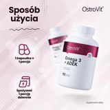 Ostrovit Omega 3 (Balık Yağı) + Adek 90 Caps - 90 KAPSÜL
