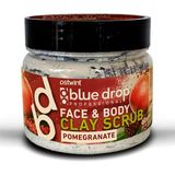 Ostwint Blue Drop Killi Yüz ve Vücut Scrub Nar 480 ML Vücut Peelingi