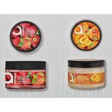 Ostwint Çilek ve Kayısı Özlü Arındırıcı Peeling 2×300 ml Unisex Ölü Deri ve Siyah Nokta Önleyici