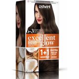 Ostwint Excellent Glow No.6.3 Koyu Kumral Dore 2 Adet Saç Boyası