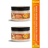 Ostwint Kayısı Scrub 2 Parça Peeling Gel 300 ml Tüm Cilt Tipleri İçin Arındırıcı Etki