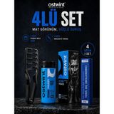 Ostwint Mavi 20GR X3ADET Profesyonel Saç Şekillendirici Pudra Wax Tüm Saçlar İçin Doğal Hacim